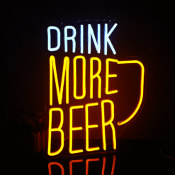 Neon Drink More Beer