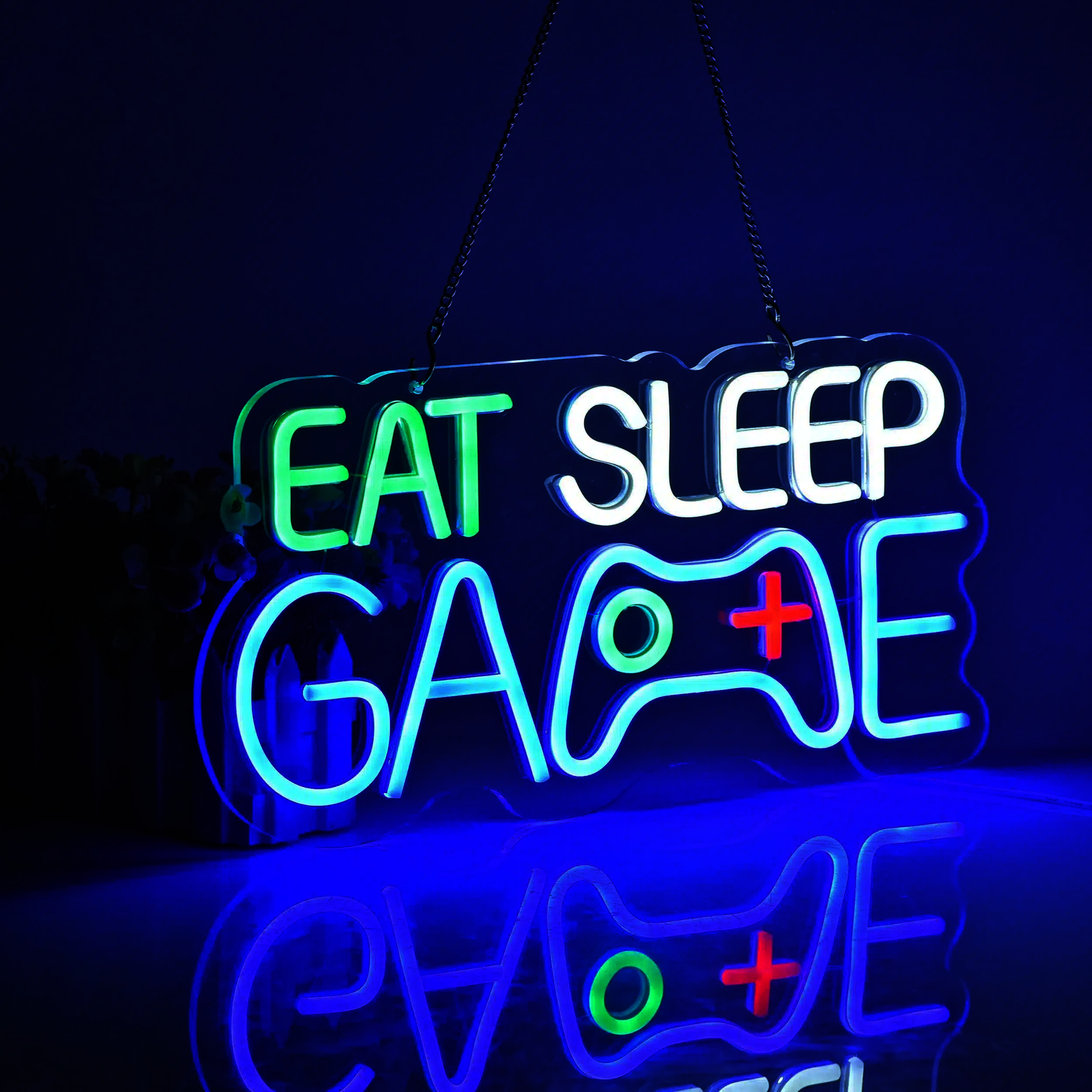 Neon Eat Sleep Game