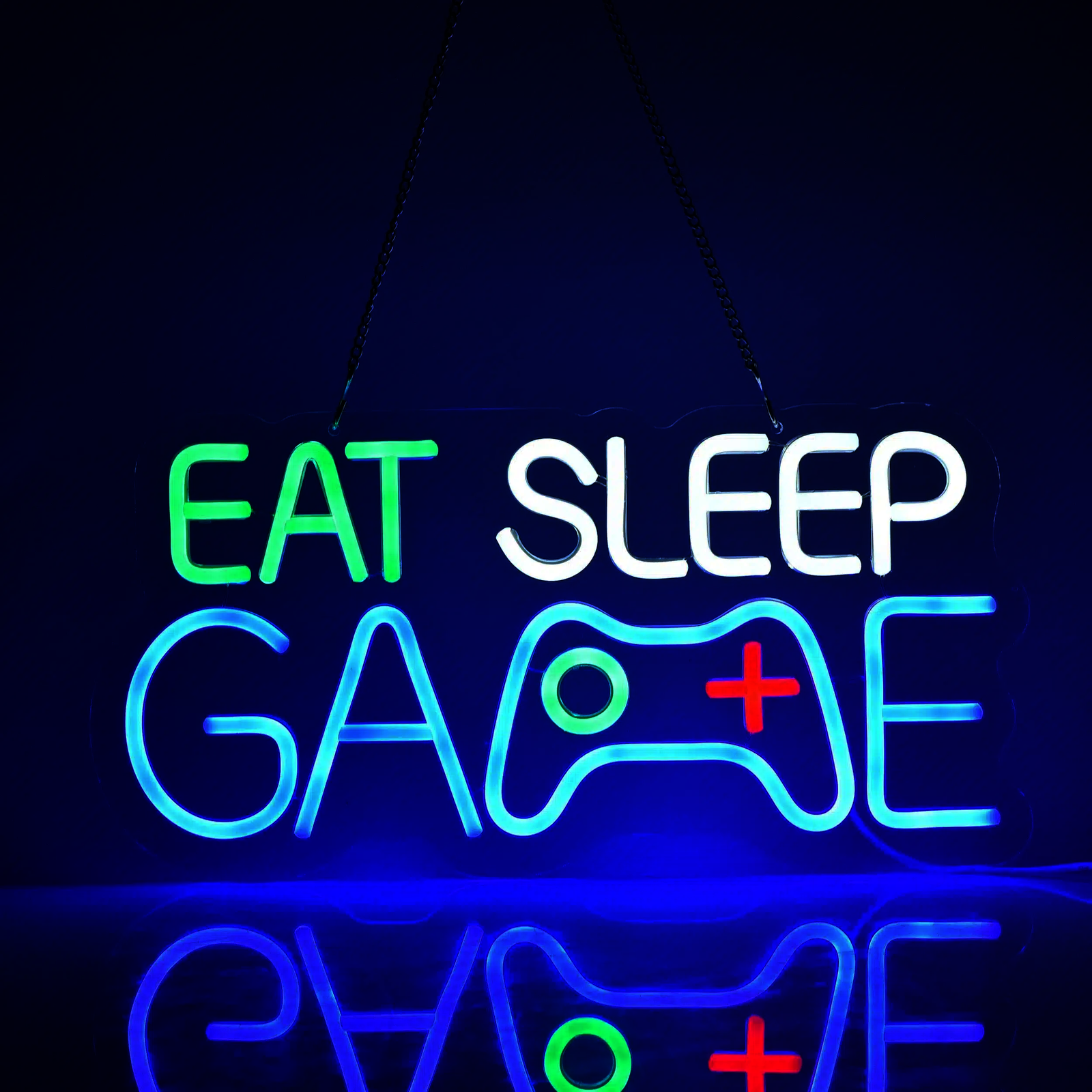 Neon Eat Sleep Game