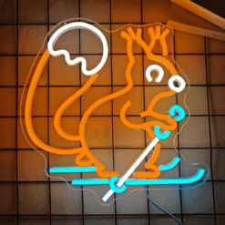 Neon Écureuil Ski