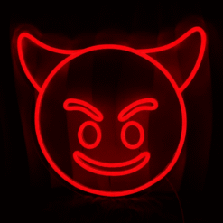 Neon Emoji Diabolique