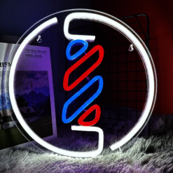 Neon Enseigne Barbier Coiffeur