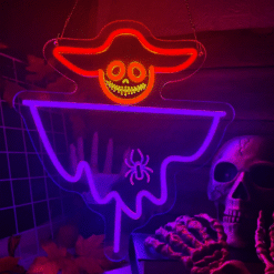 Neon Épouvantail Halloween