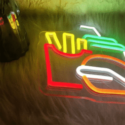 Neon Fast Food