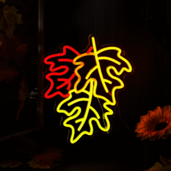 Neon Feuille d’Érable Automne