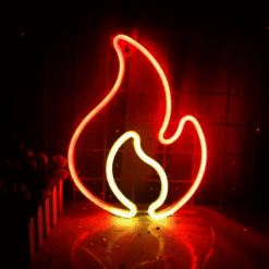 Neon Flamme Emoji