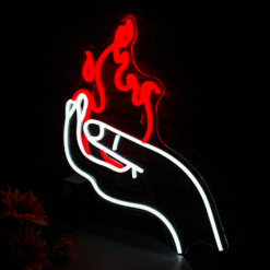 Neon Flamme Main