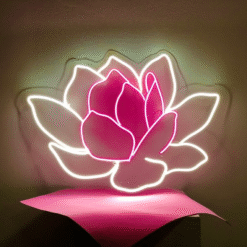 Neon Fleur de Lotus