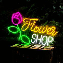 Neon Flower Shop