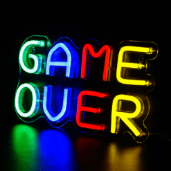 Neon Game Over