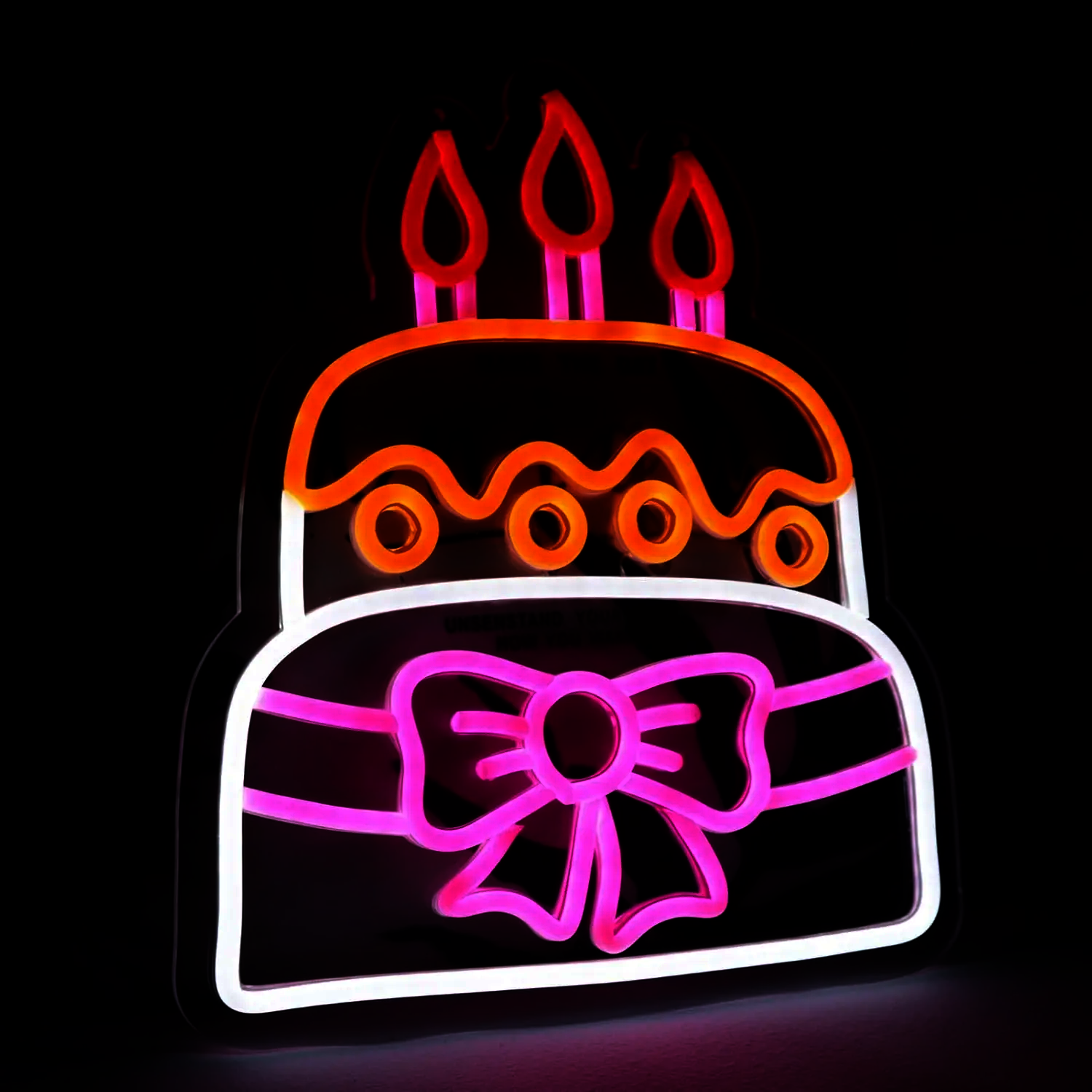 Neon Gâteau d’Anniversaire