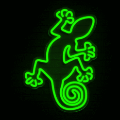 Neon Gecko