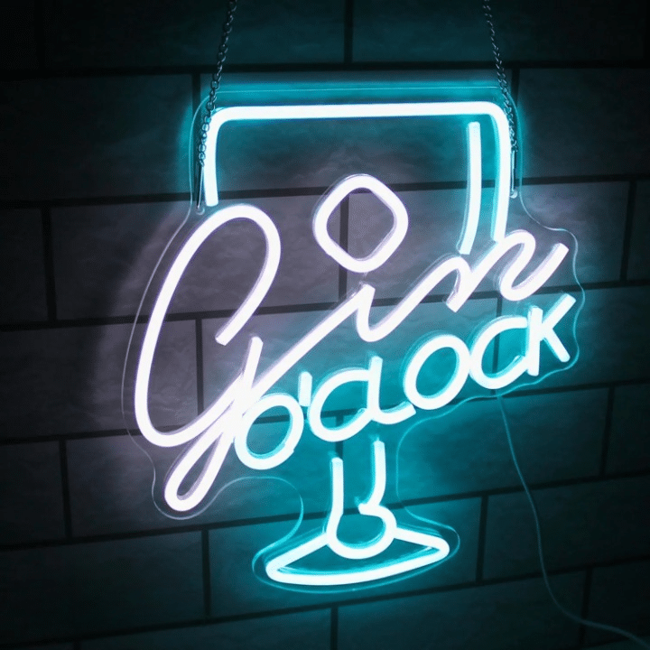 Neon Gin o’clock