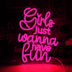 Neon Girls Just Wanna Have Fun
