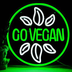 Neon Go Vegan