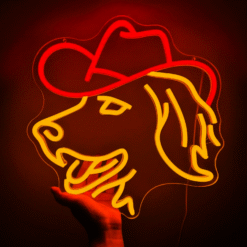 Neon Golden Retriever