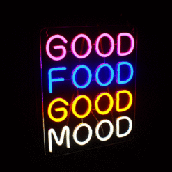 Neon Good Food Good Mood