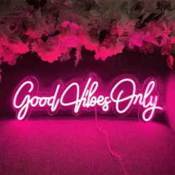 Neon Good Vibes Only
