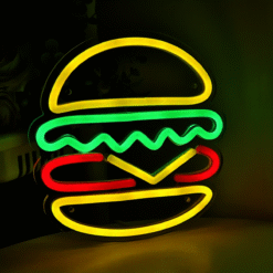 Neon Hamburger