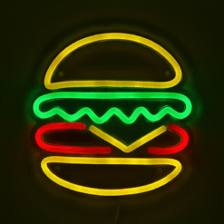 Neon Hamburger