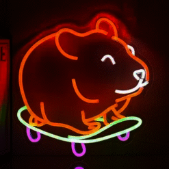 Neon Hamster Skate