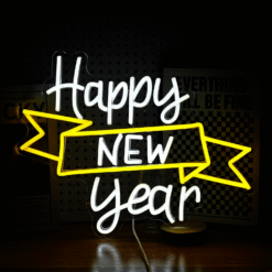 Neon Happy New Year