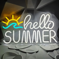 Neon Hello Summer