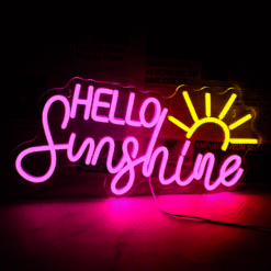 Neon Hello Sunshine