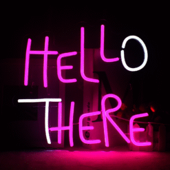 Neon Hello There