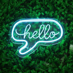 Neon Hello