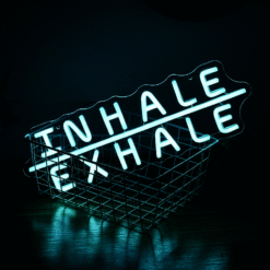 Neon Inhale Exhale