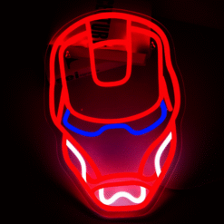Neon Iron Man