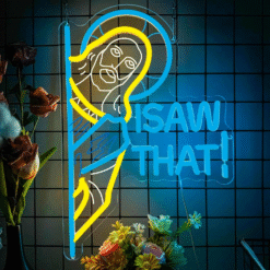 Neon Jesus I Saw That