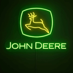 Neon John Deere