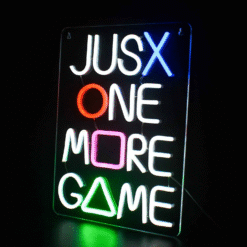 Neon Just One More Game