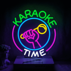 Neon Karaoke Time