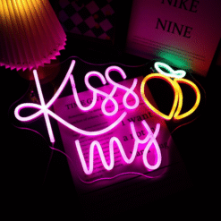 Neon Kiss My Ass