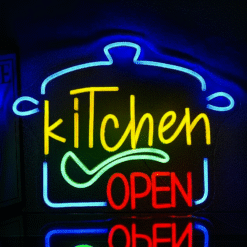 Neon Kitchen Open