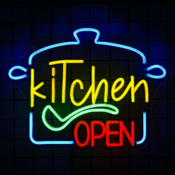 Neon Kitchen Open