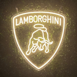 Neon Lamborghini