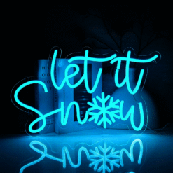 Neon Let it snow