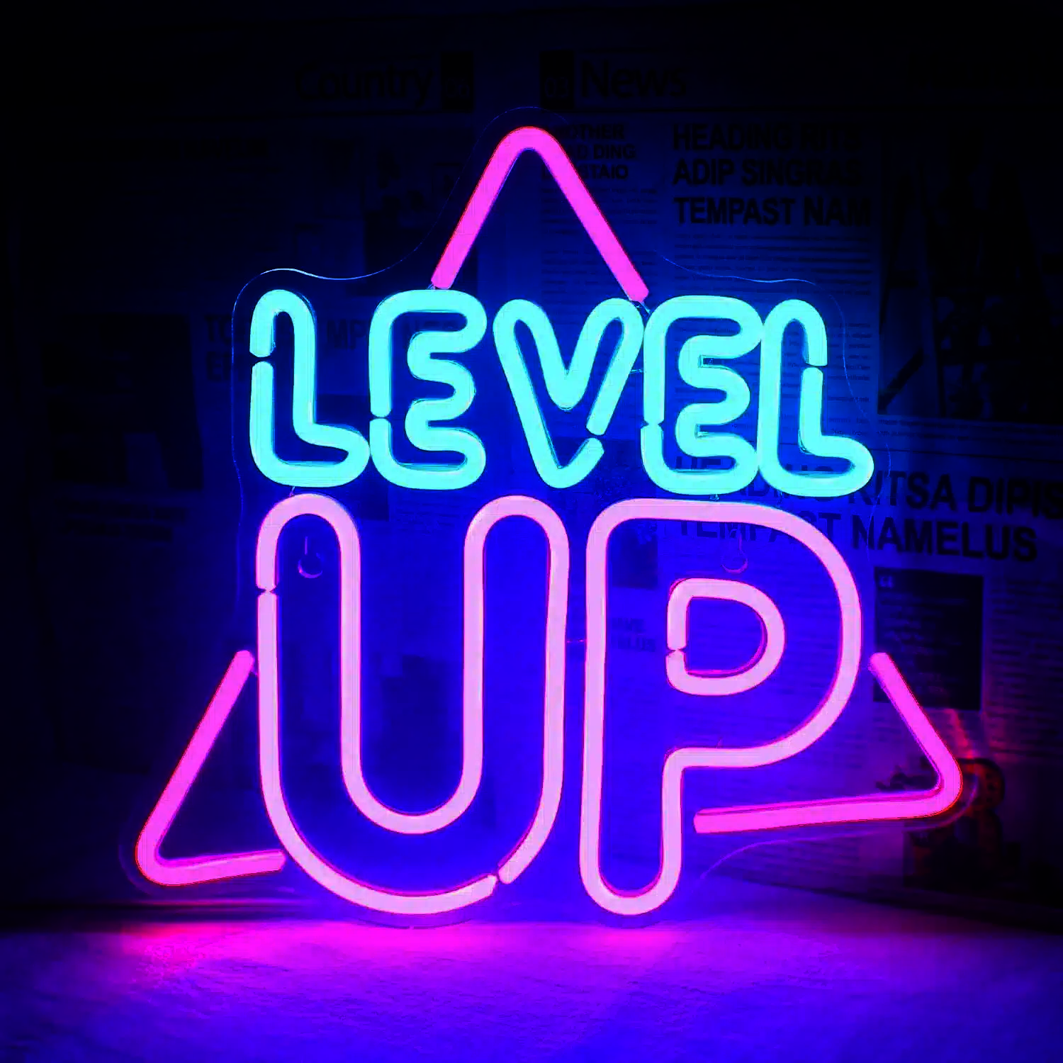 Neon Level Up