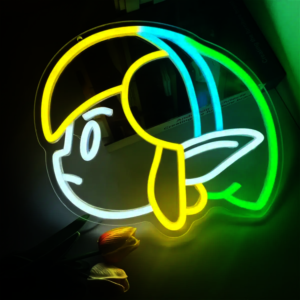 Neon Link Cartoon