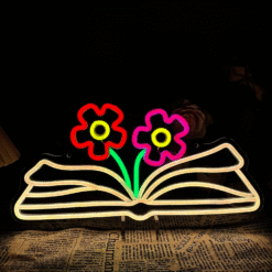Neon Livre Fleurs