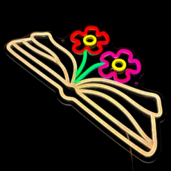 Neon Livre Fleurs