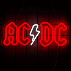 Neon Logo AC/DC
