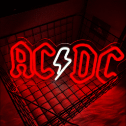 Neon Logo AC/DC