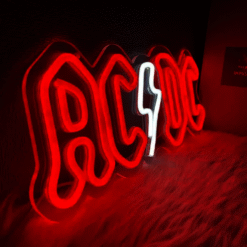 Neon Logo AC/DC
