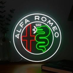 Neon Logo Alfa Romeo