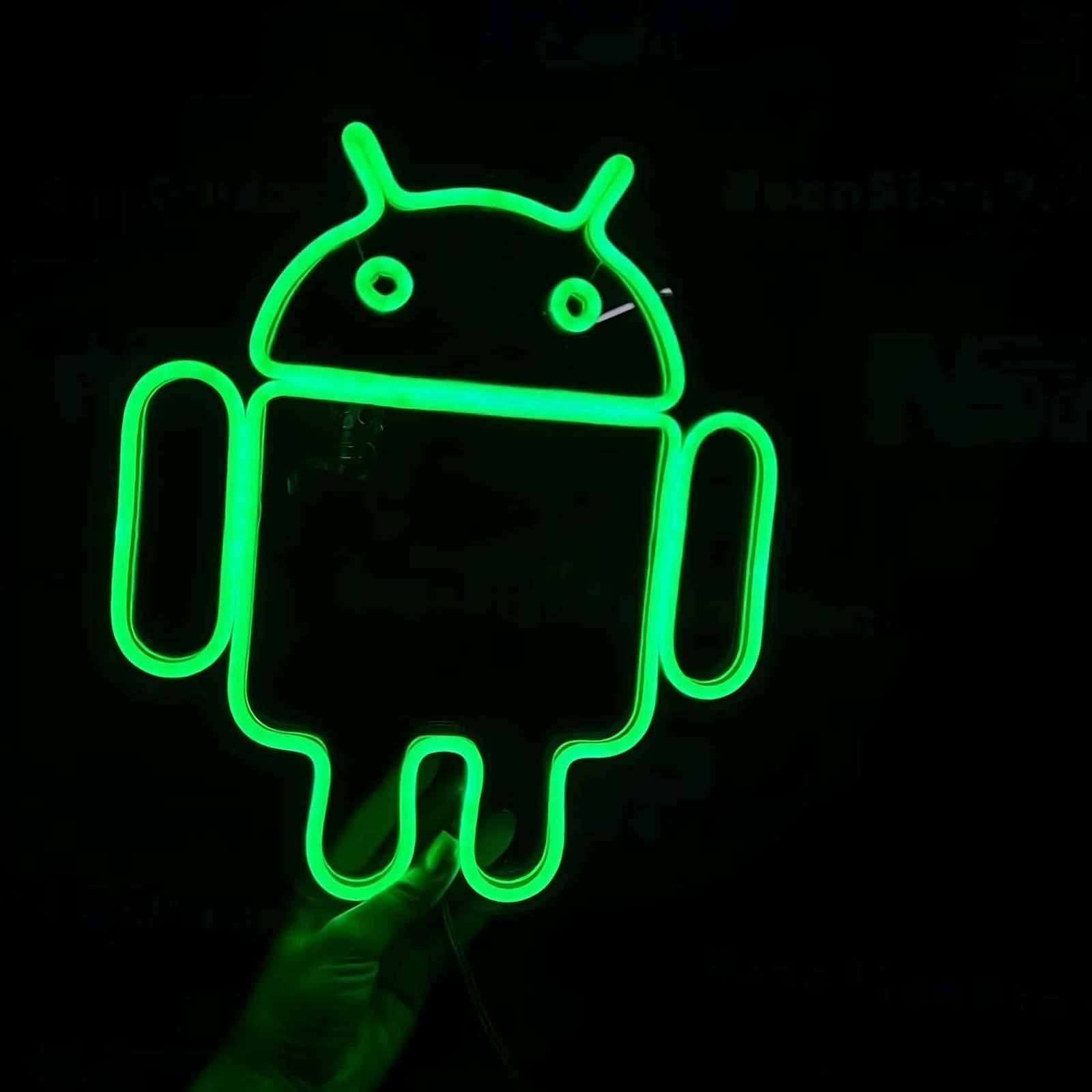 Neon Logo Android
